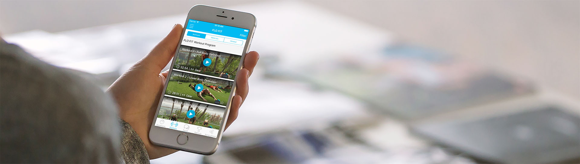 Flo fit web